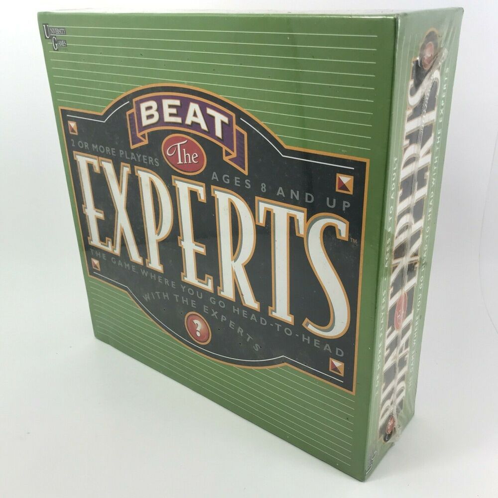 Beat The Experts Board Game - Sealed, Brand New, Family-friendly Trivia Fun